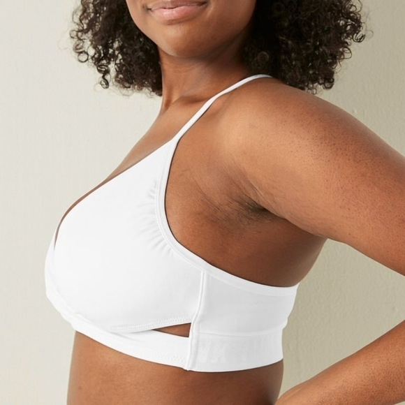 VS PINK HIGH WAIST BIKINI BOTTOMS & BODYWRAP TOP - Picture 3 of 8